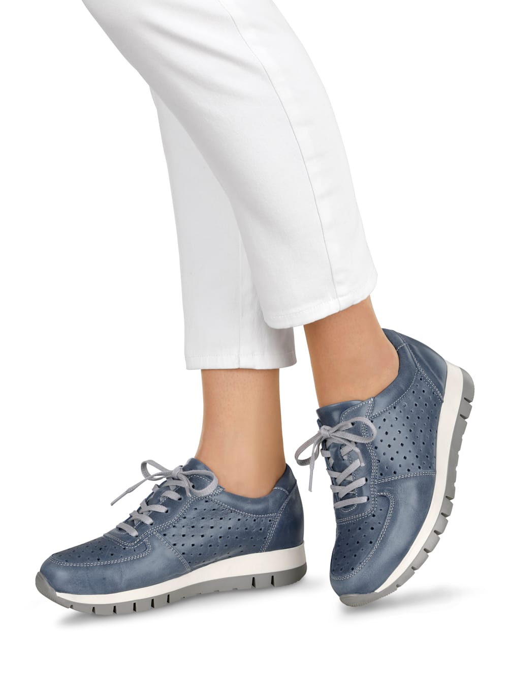 Vamos Schnurschuh - Blau