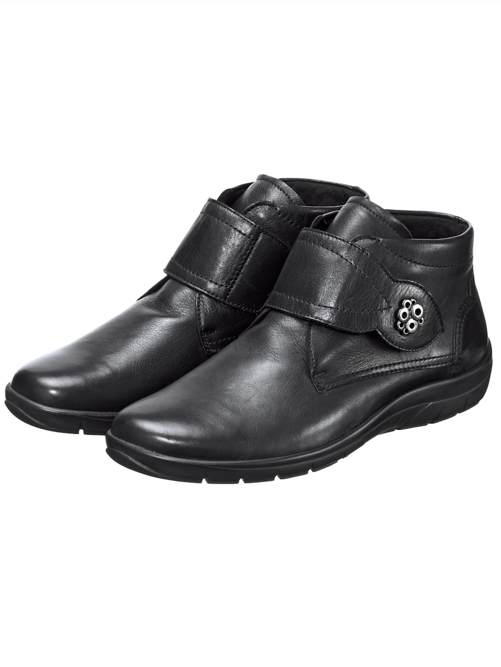 Vamos Klettstiefelette - Schwarz