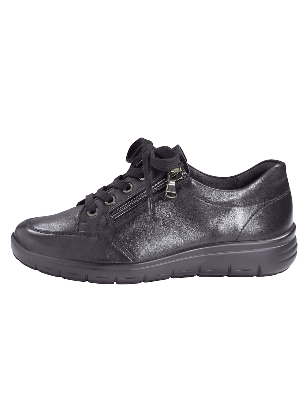 Vamos Schnurschuh mit Shock-Absorber - Schwarz