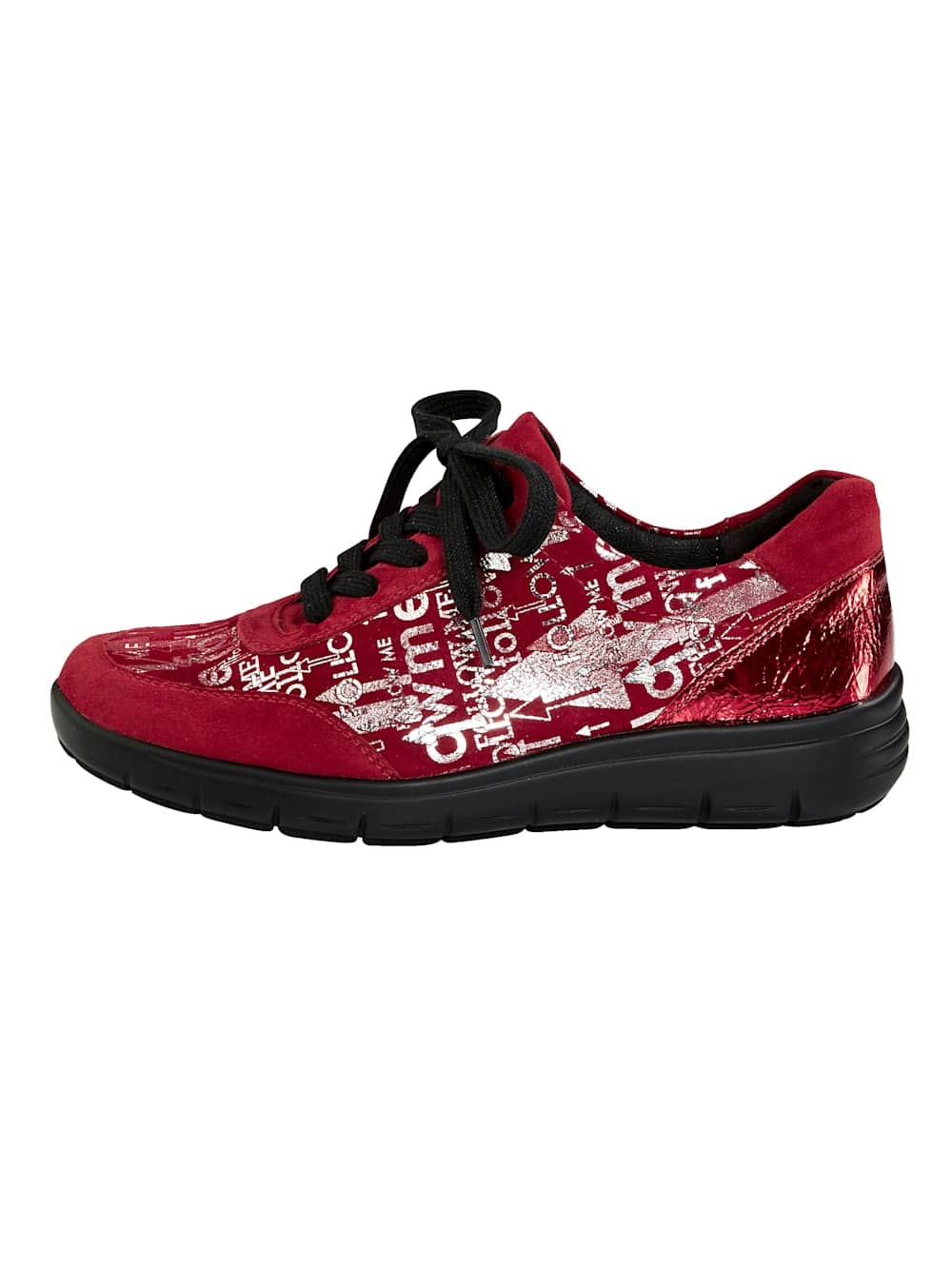 Vamos Schnurschuh mit Luftpolsterlaufsohle - Rot