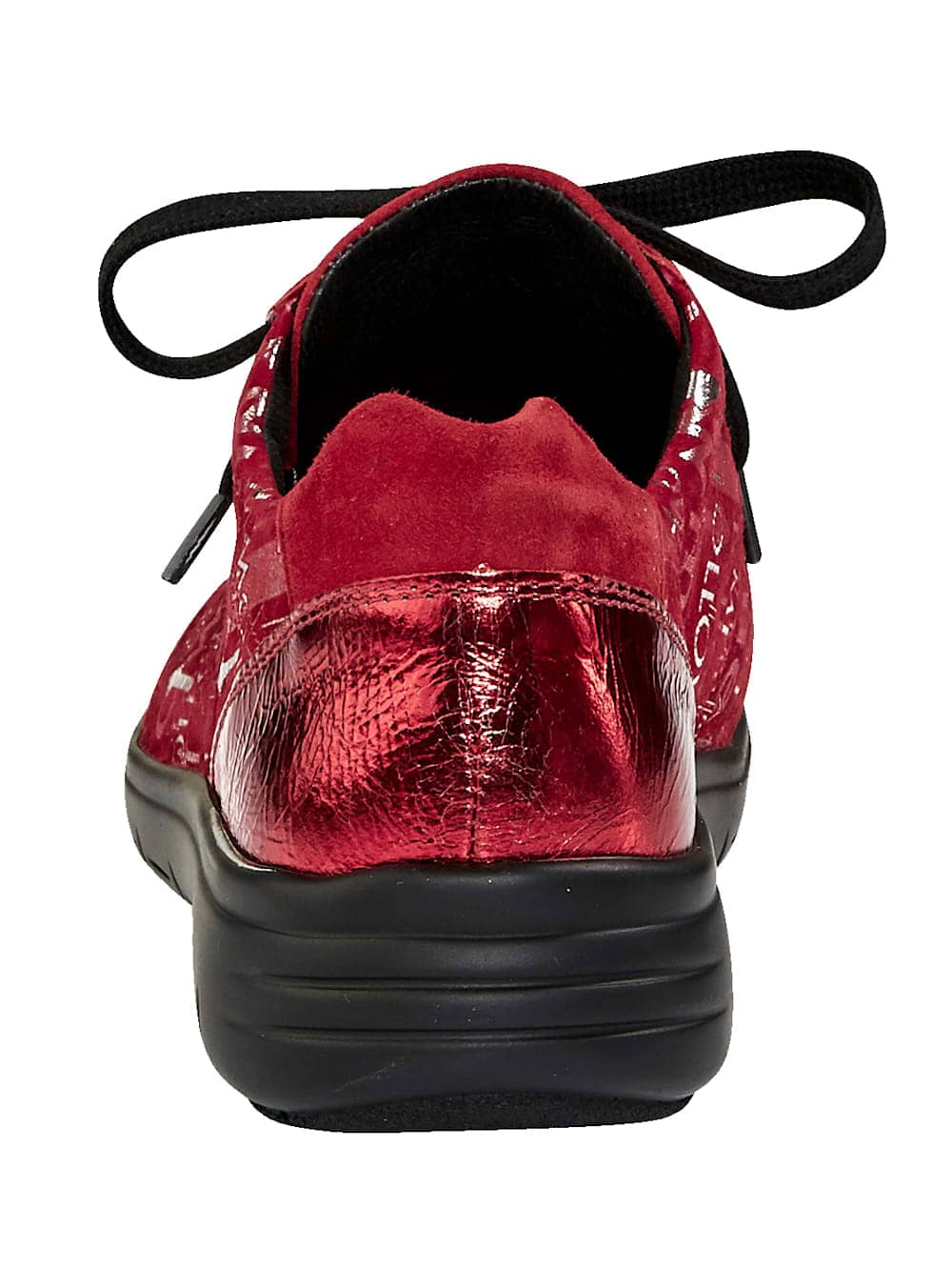 Vamos Schnurschuh mit Luftpolsterlaufsohle - Rot