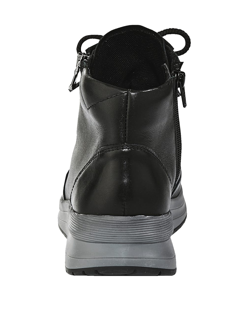 Vamos Schnurstiefelette mit Shock-Absorber - Schwarz