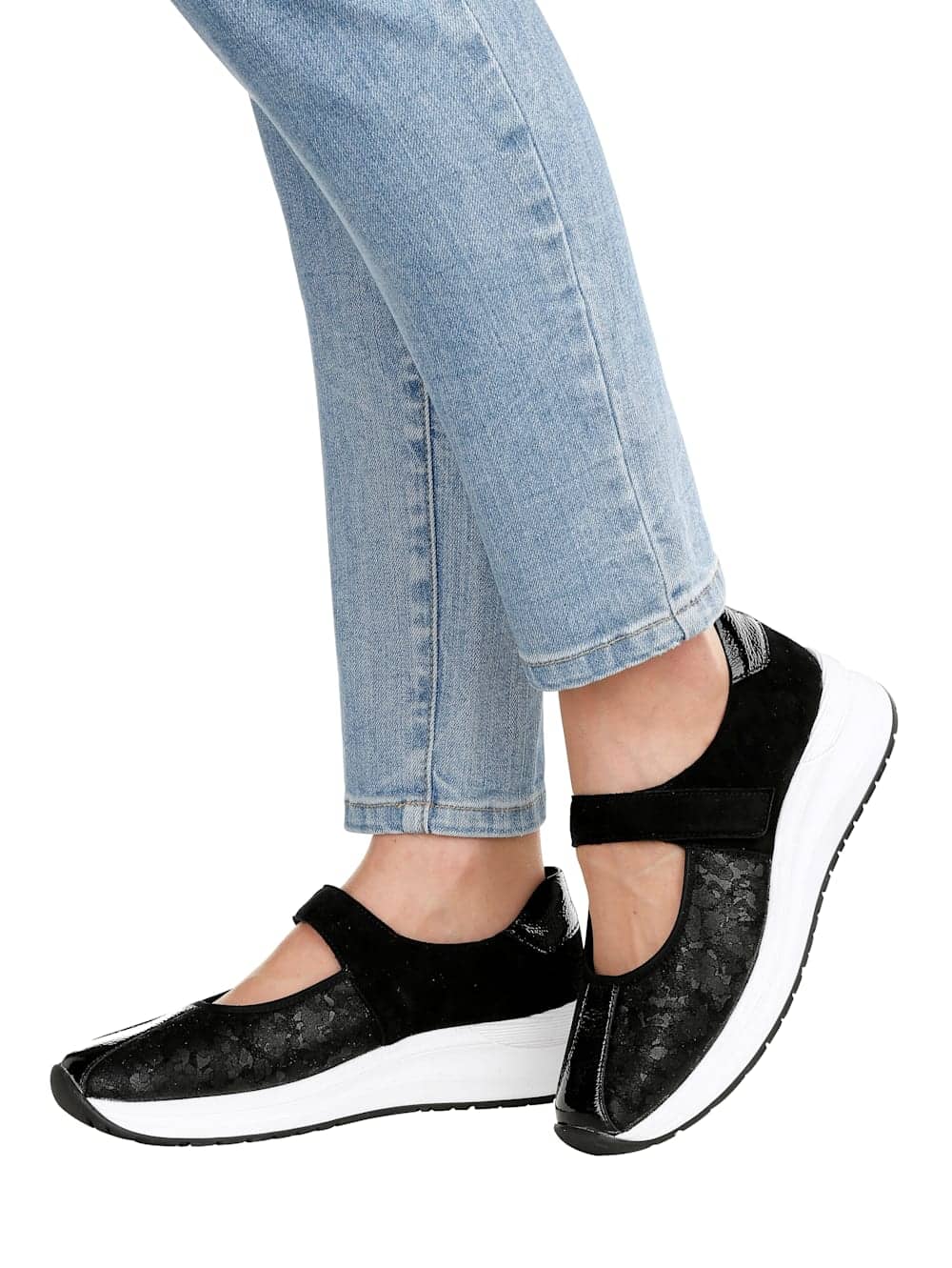 Vamos Klettslipper mit Shock-Absorber - Schwarz