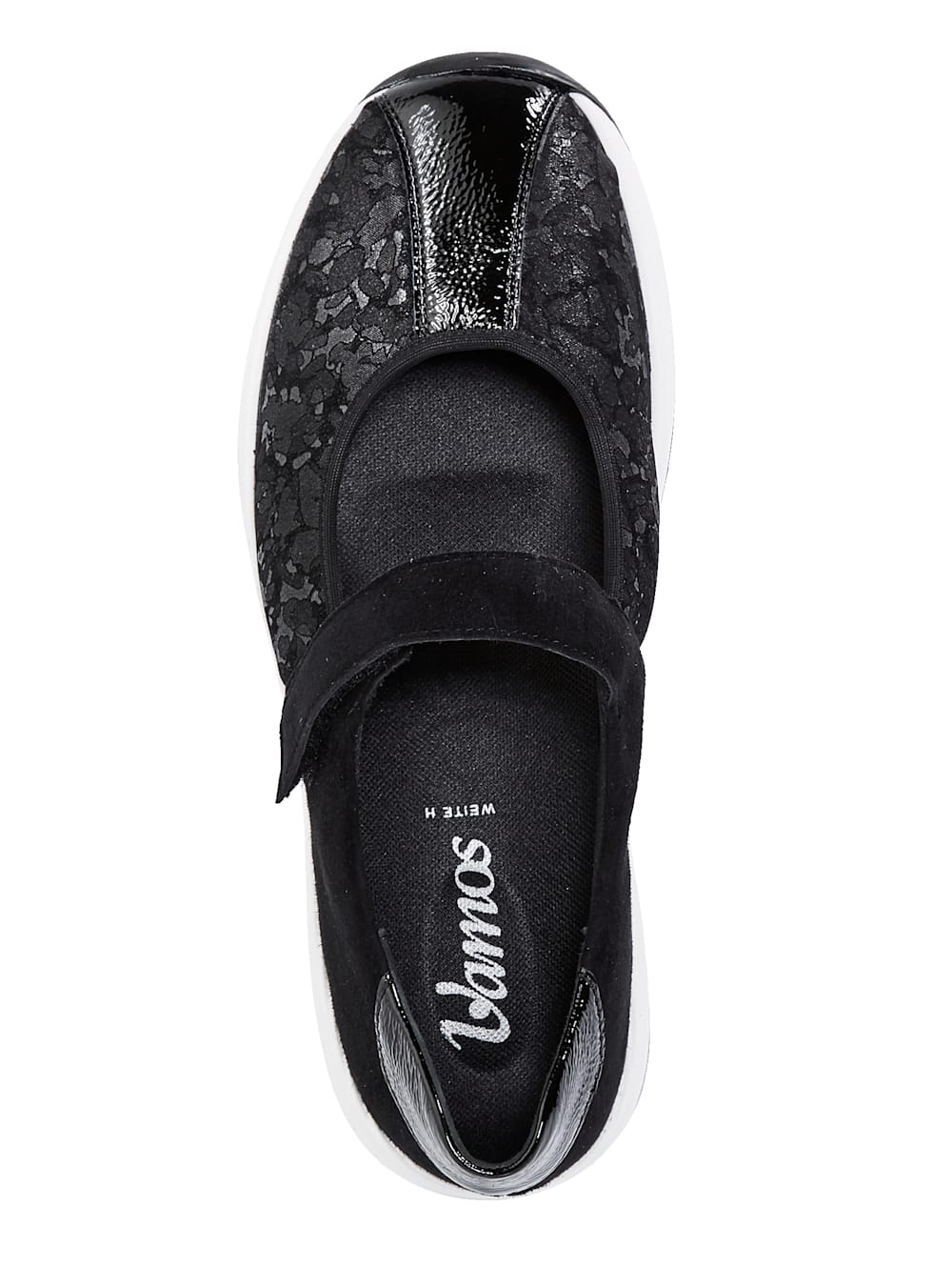 Vamos Klettslipper mit Shock-Absorber - Schwarz