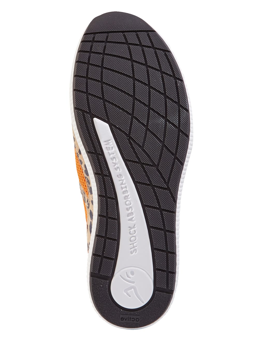 Vamos Sportschuh mit Shock-Absorber - Orange