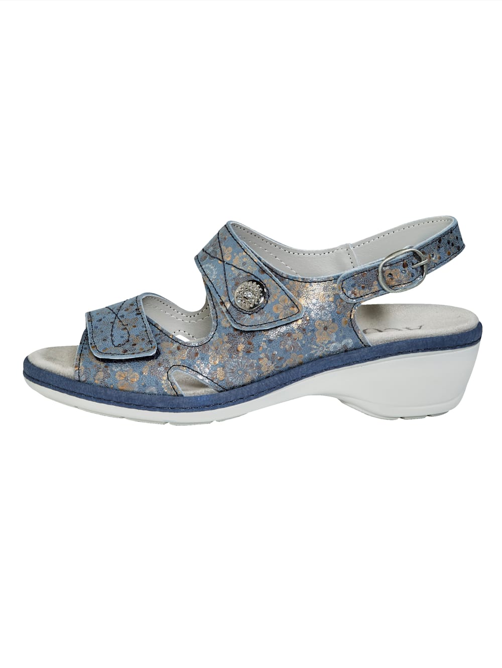 Vamos Sandale mit Klettverschlussen - Blau