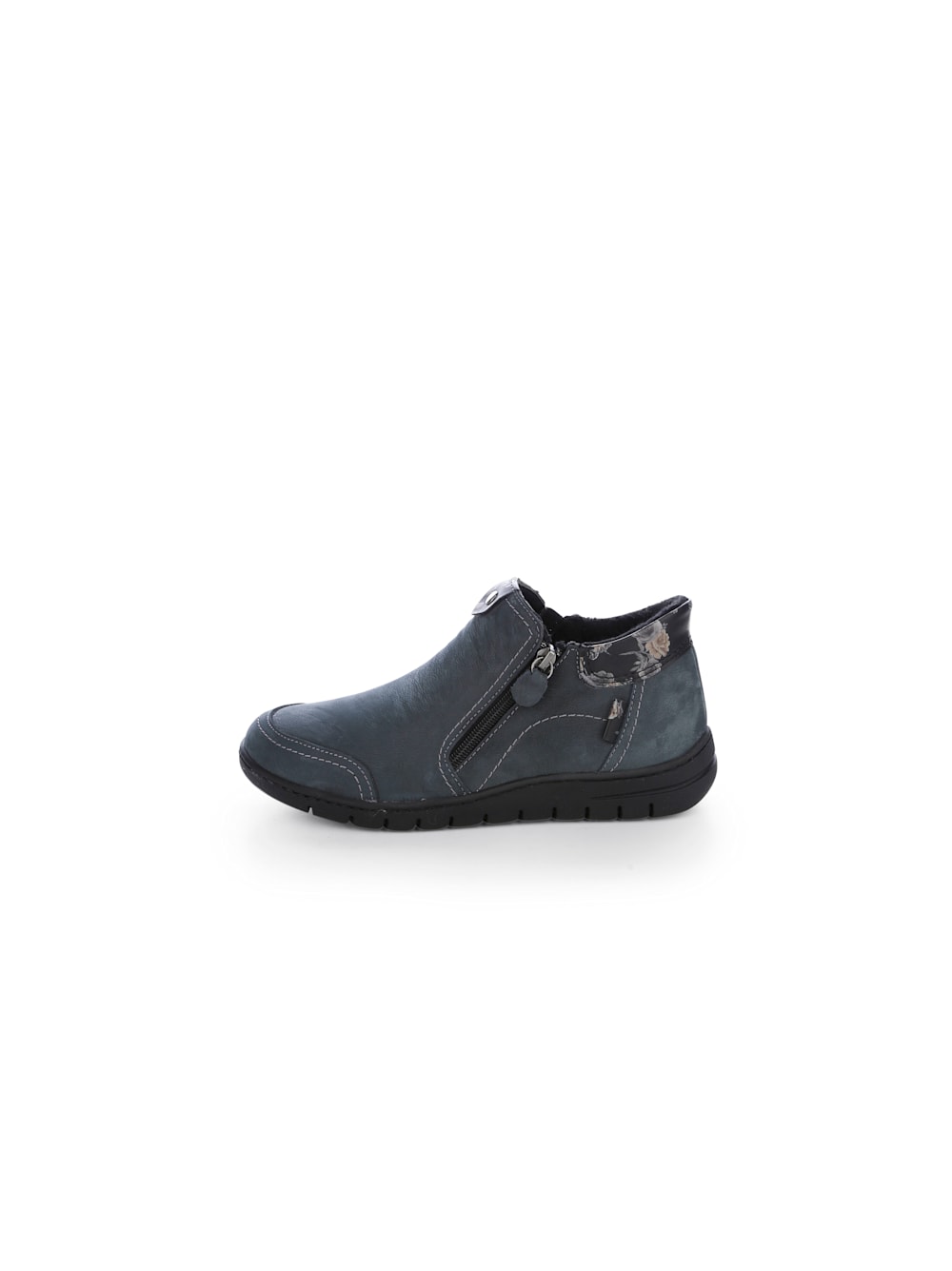 Vamos Stiefelette mit Elasteinsatz - Dunkelblau