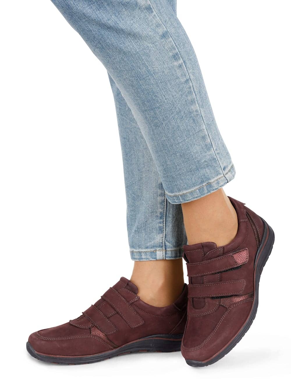 Vamos Klettslipper in toller Optik - Bordeaux