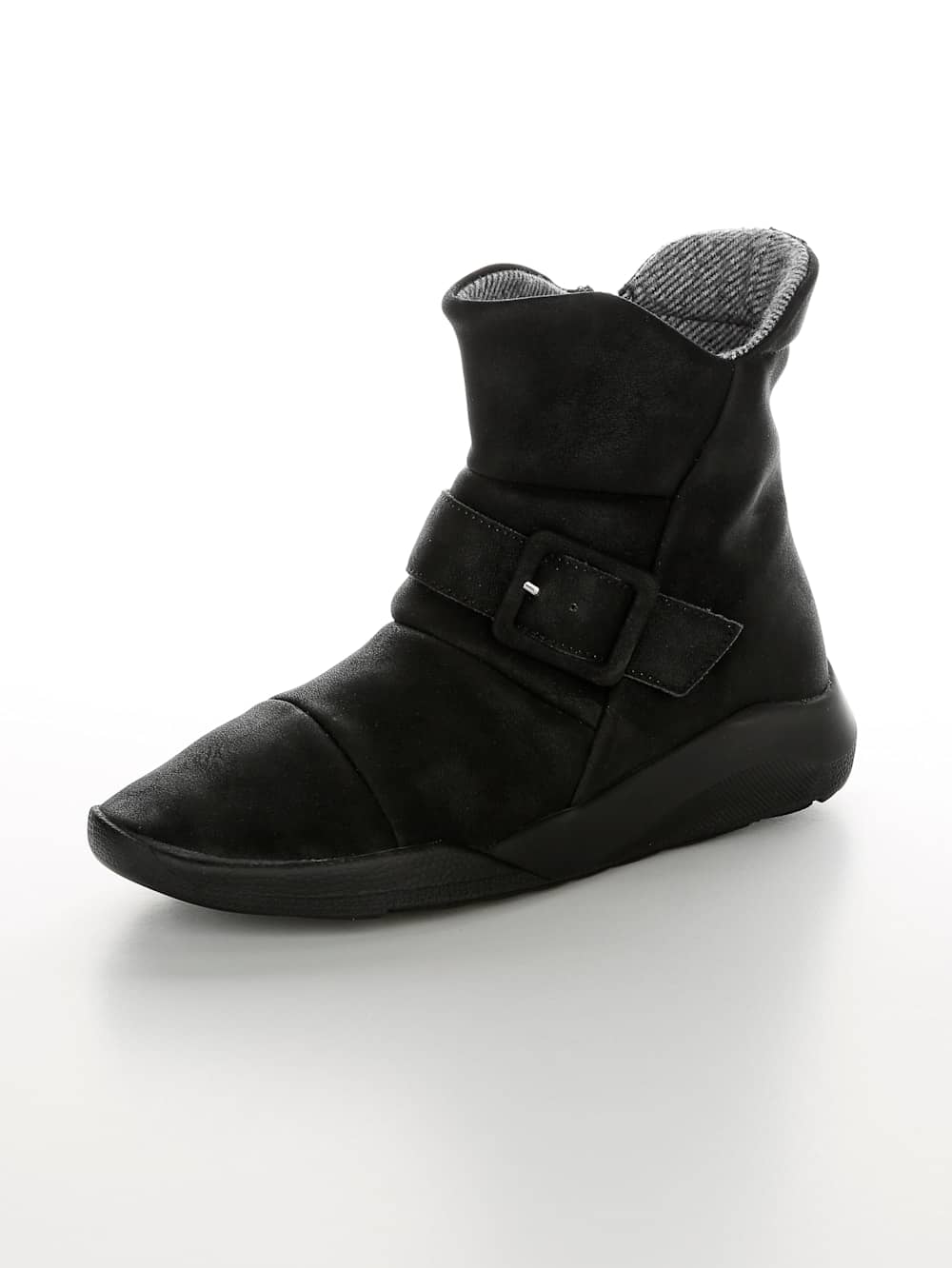 Vamos Stiefelette mit auswechselbarer Textileinlage - Schwarz