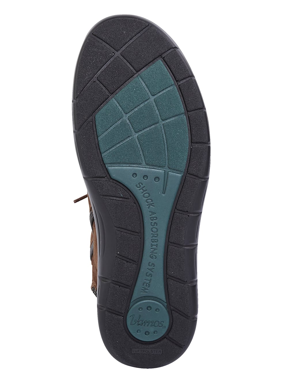 Vamos Schnurstiefelette mit Shock-Absorber - Cognac