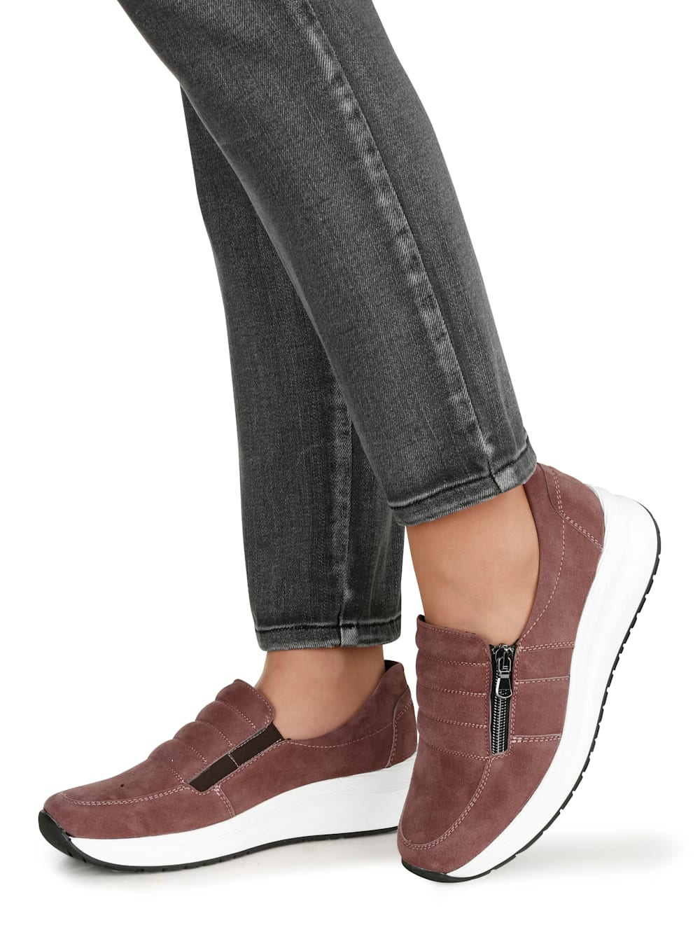 Vamos Slipper mit Shock-Absorber - Altrosa