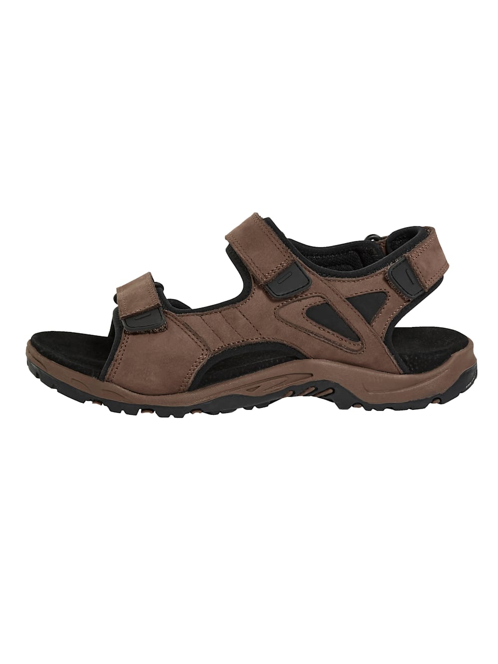 Vamos Trekkingsandale aus weichem Leder - Braun