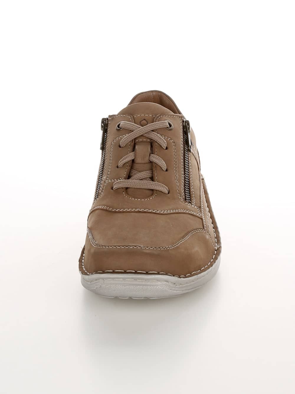 Vamos Schnurschuh mit zusatzlichem Reibverschluss - Braun