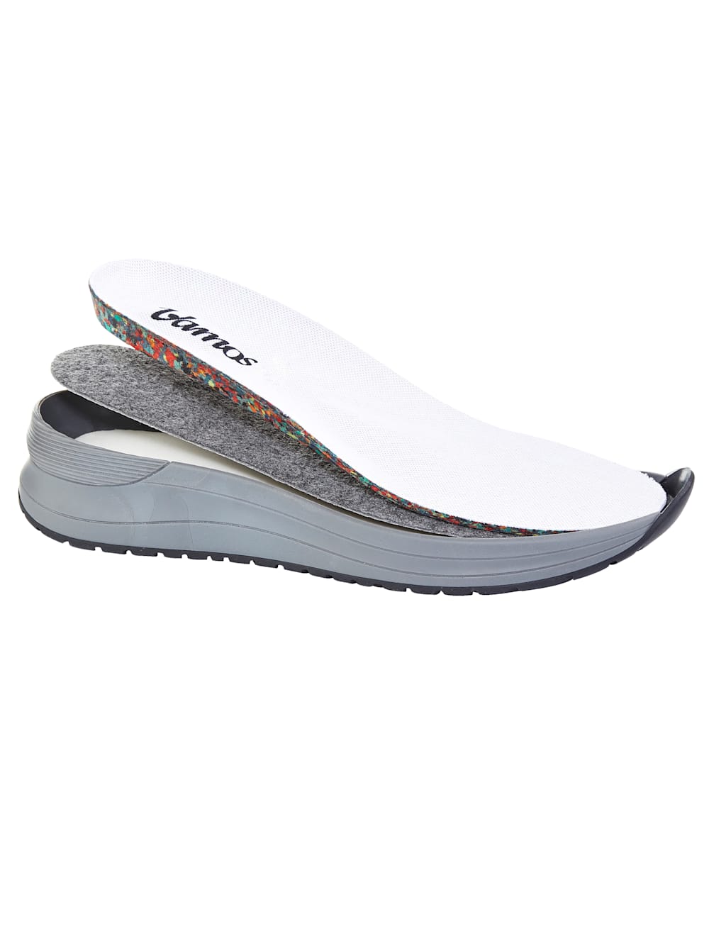 Vamos Schnurstiefelette mit Shock-Absorber - Taupe