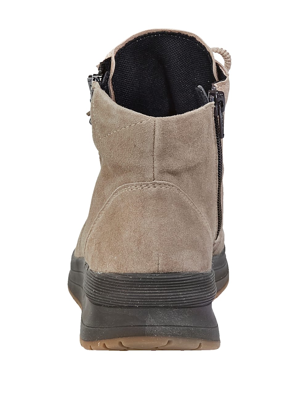 Vamos Schnurstiefelette mit Shock-Absorber - Taupe