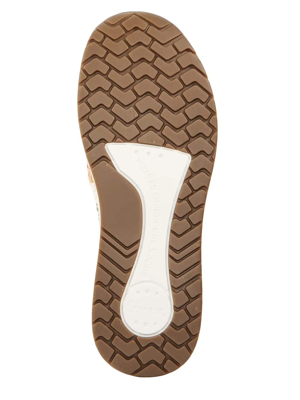 Vamos Schnurschuh mit wunderschonem Print - Beige