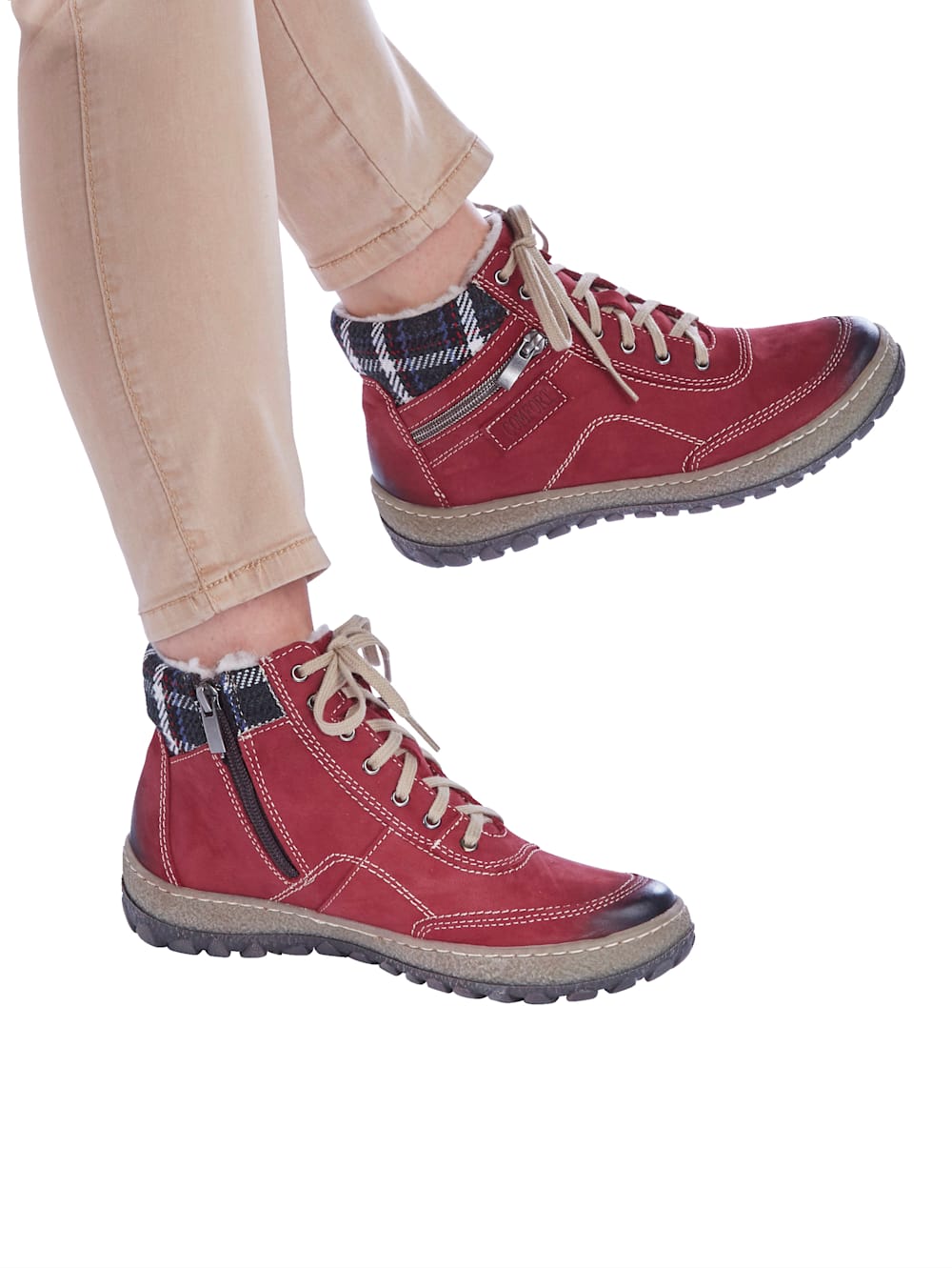 Vamos Stiefelette - Rot