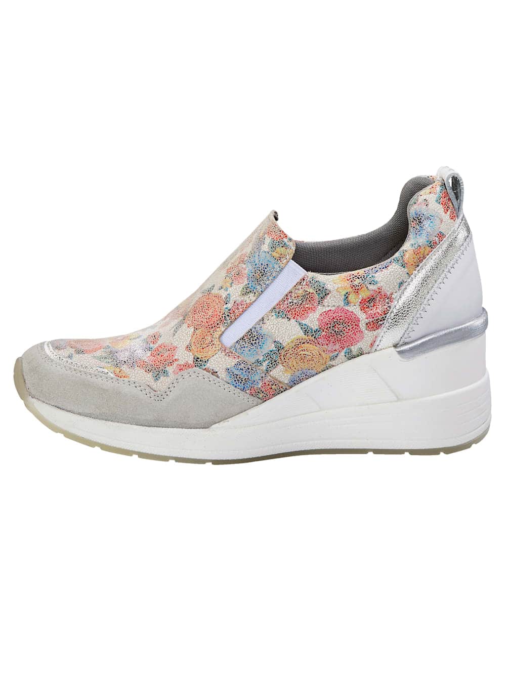 Vamos Slipper mit besonders hohem Keilabsatz - Multicolor