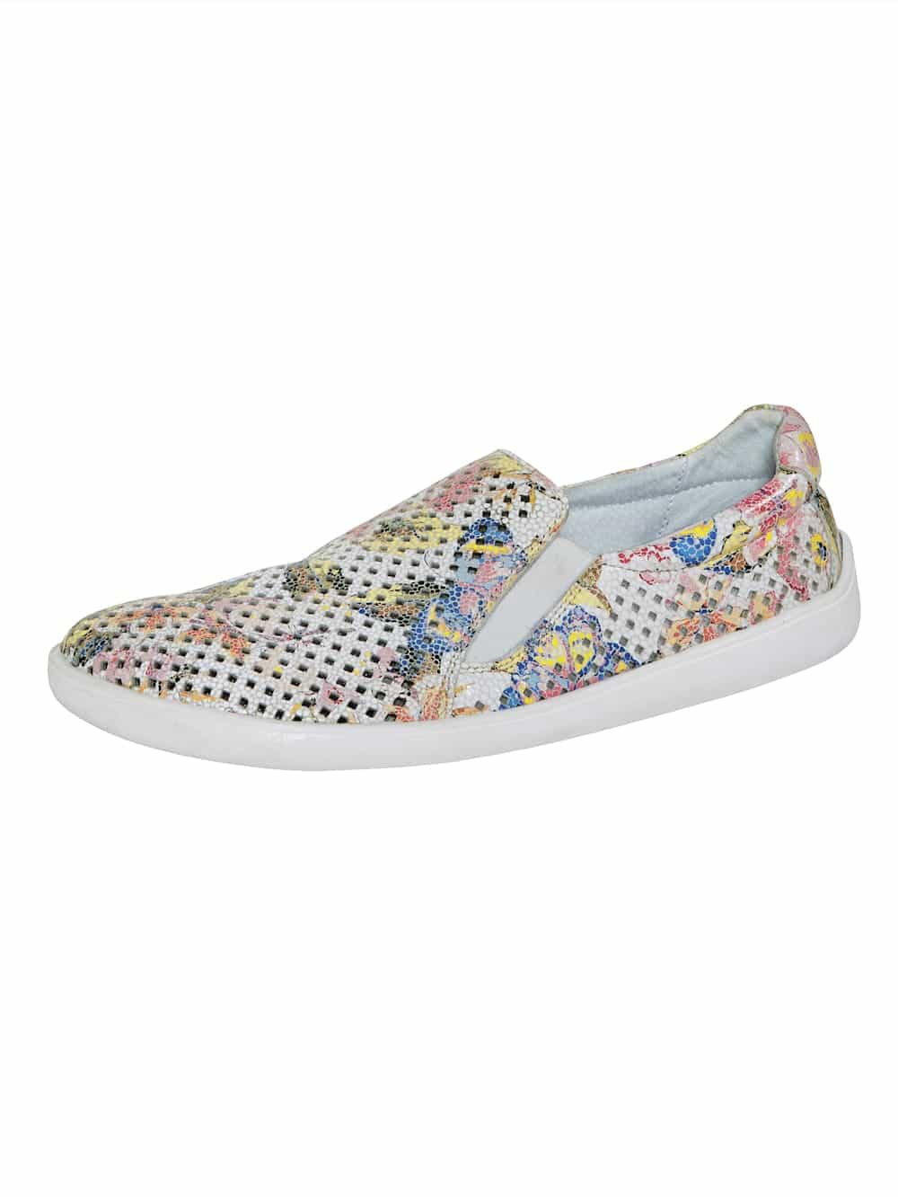 Vamos Slipper mit sommerlicher Lochung - Multicolor