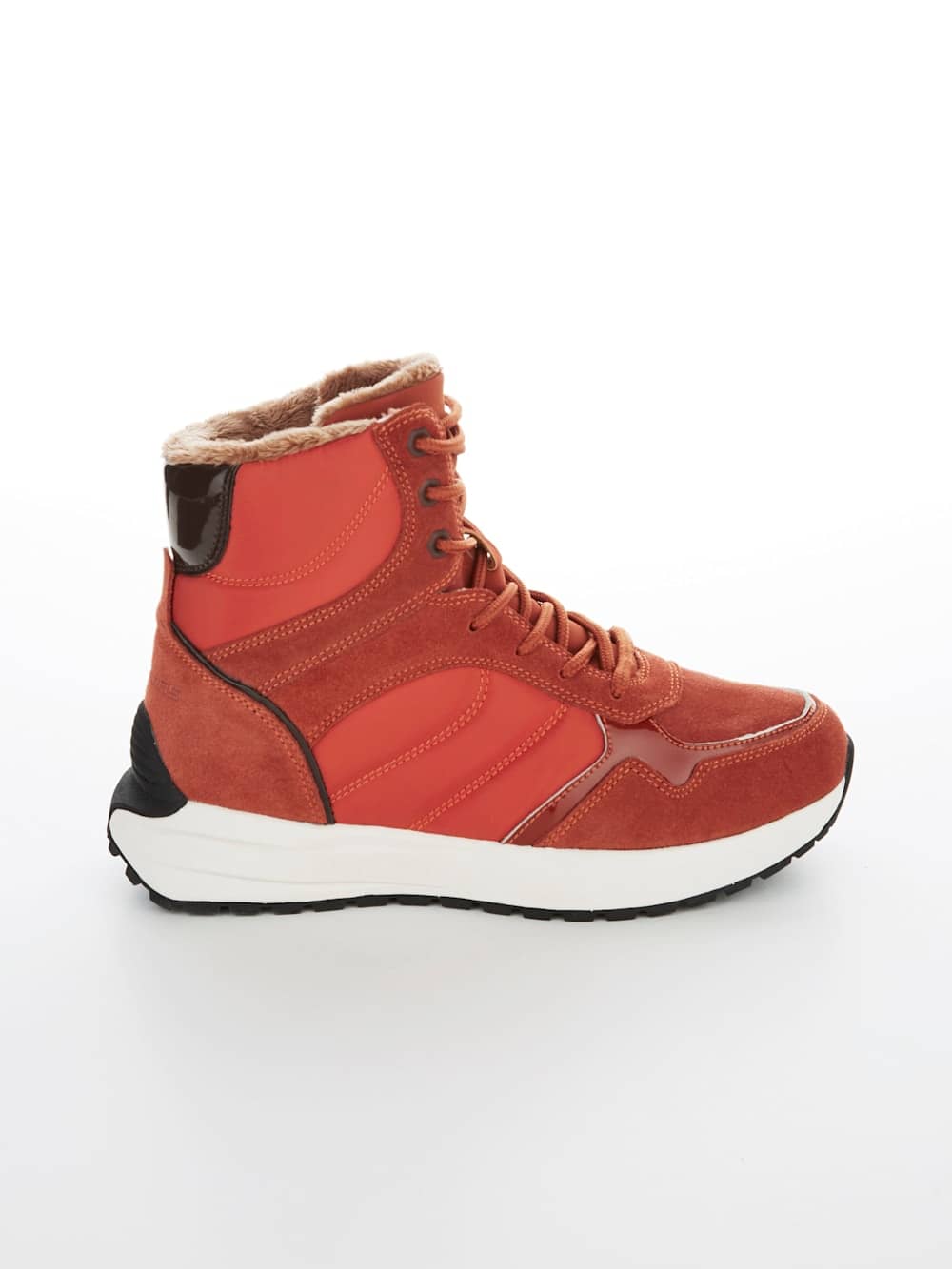 Vamos Schnurstiefelette mit Warmfutter - Orange
