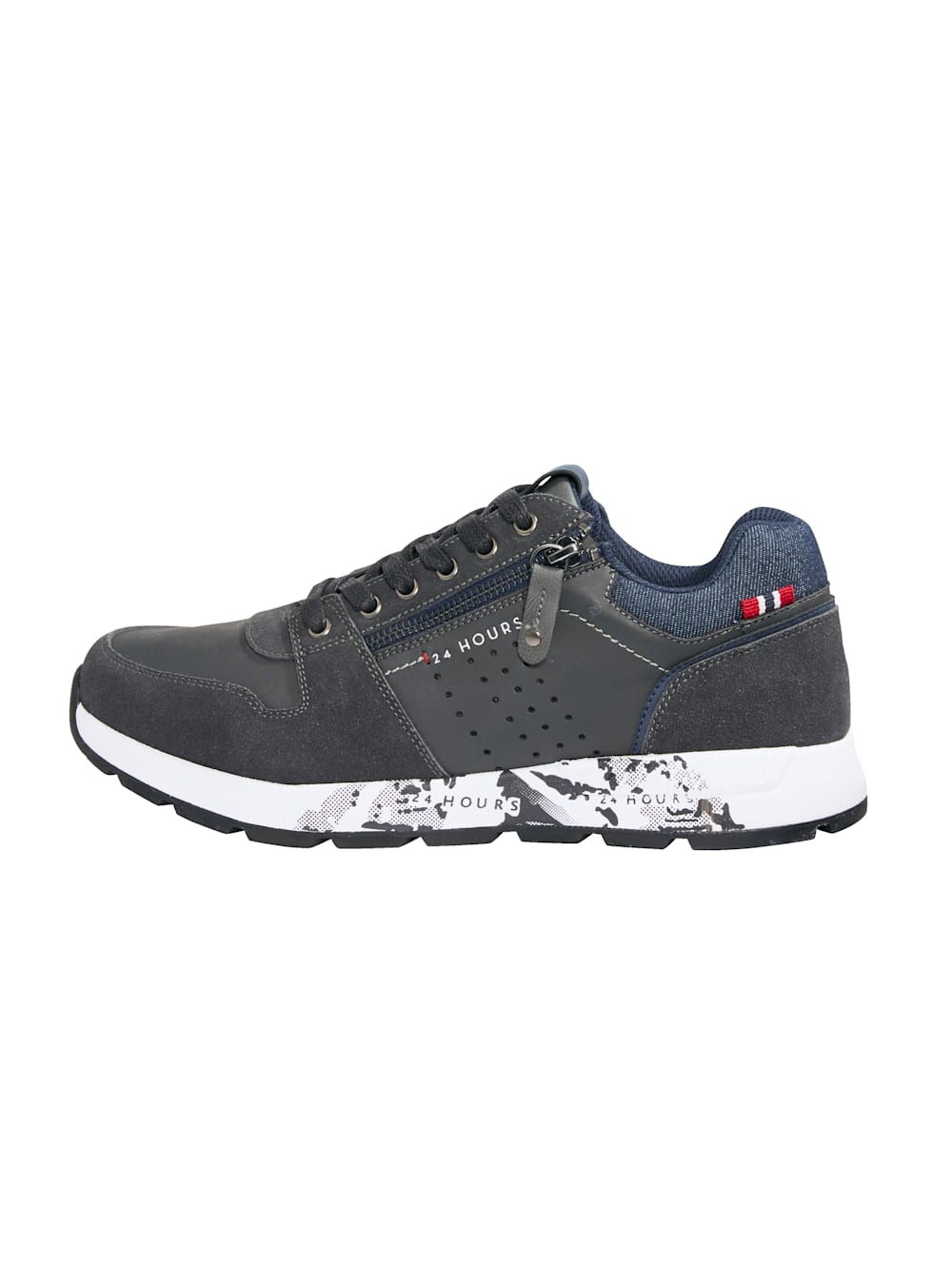Vamos Sneaker mit stylischer Sohle - Dunkelgrau
