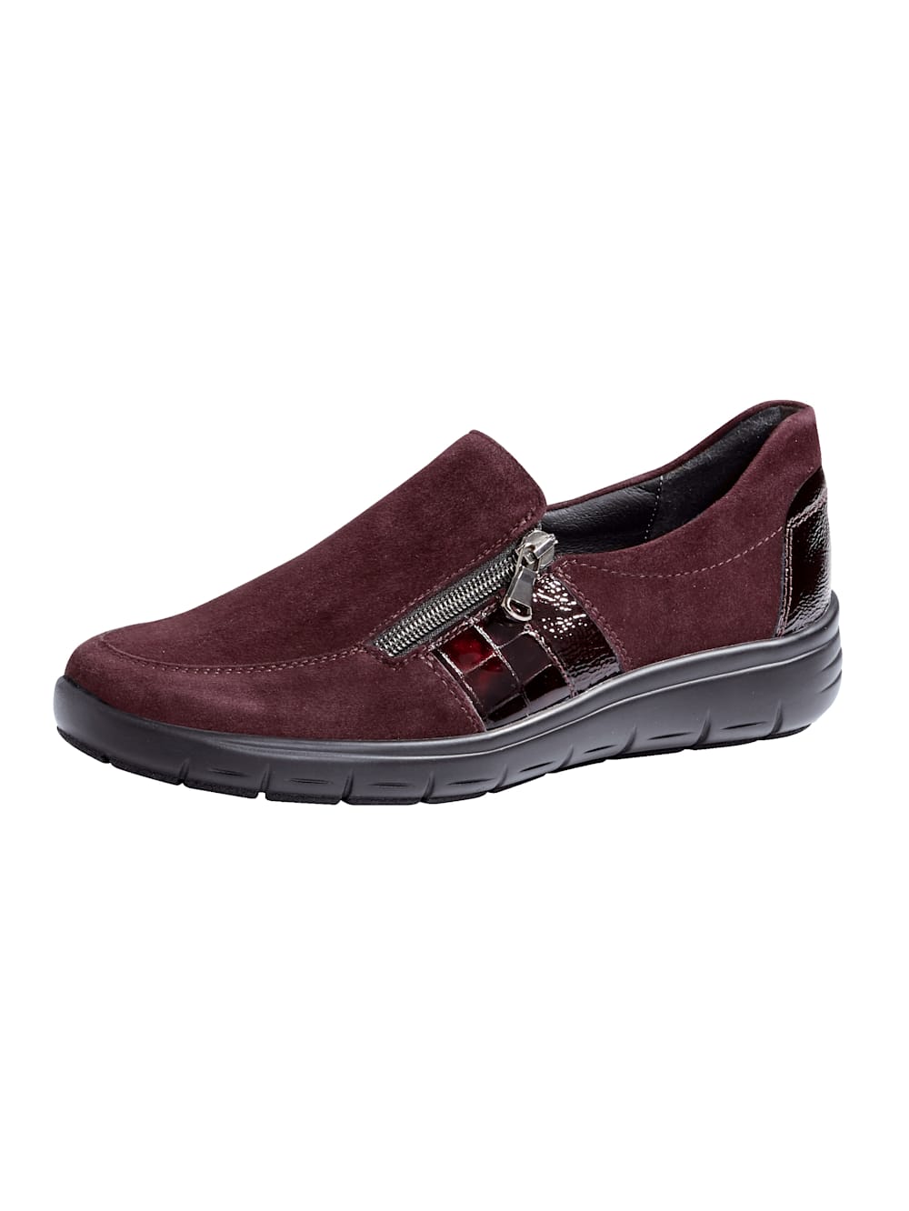 Vamos Slipper mit Shock-Absorber - Bordeaux