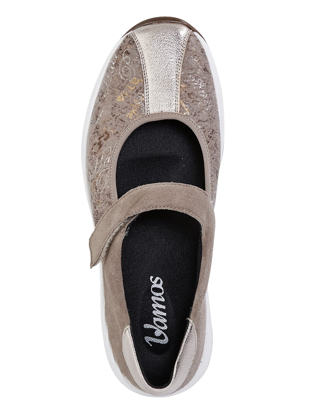 Vamos Klettslipper mit Shock-Absorber - Taupe