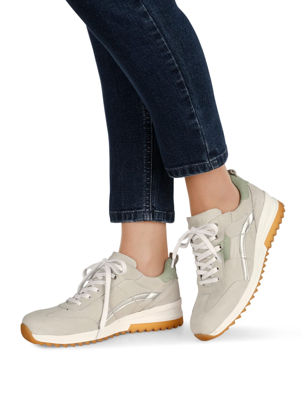 Vamos Schnurschuh - Grau