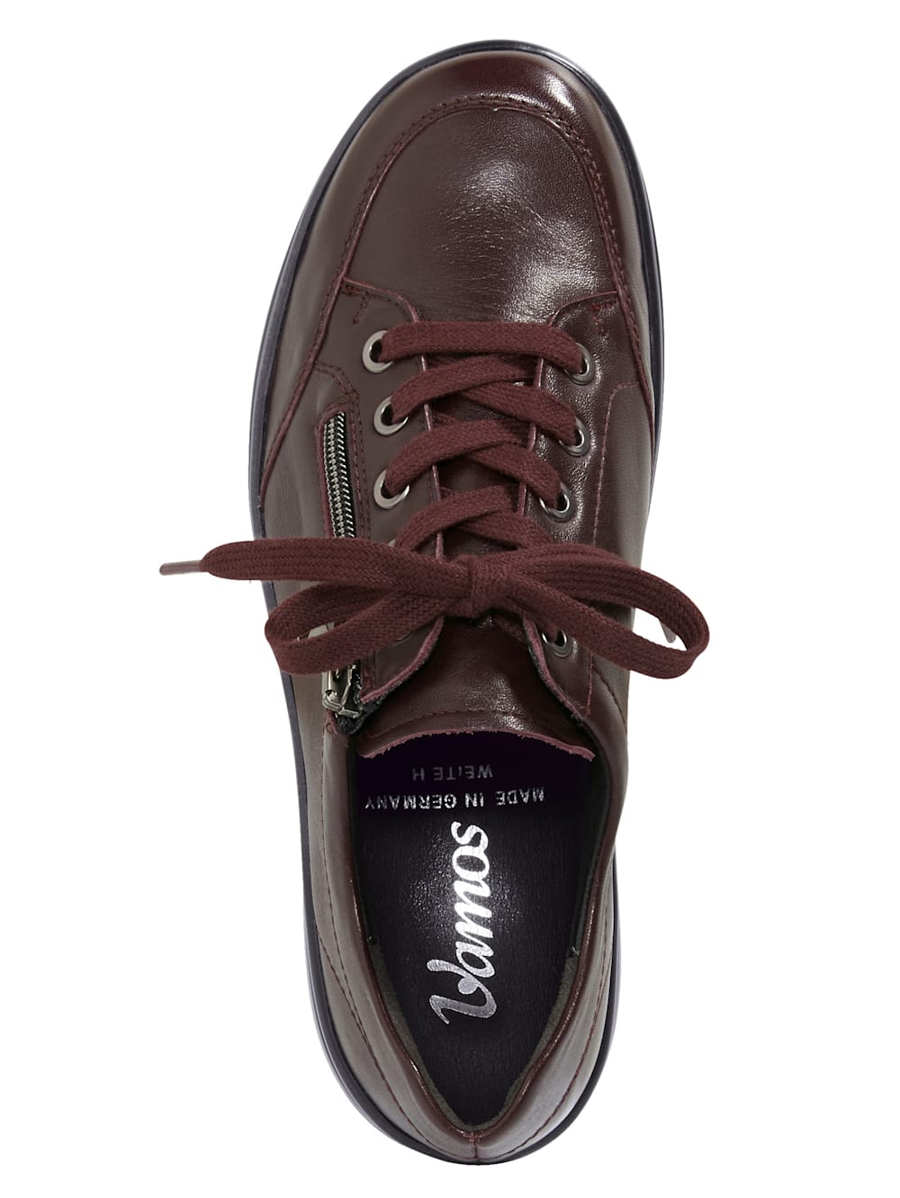 Vamos Schnurschuh mit Shock-Absorber - Bordeaux