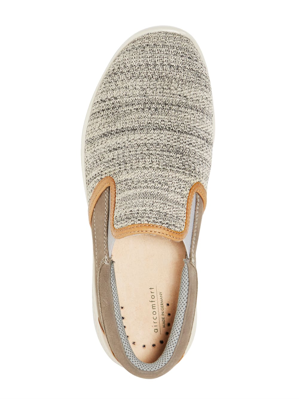 Vamos Slipper mit Superstretch-Textil - Beige