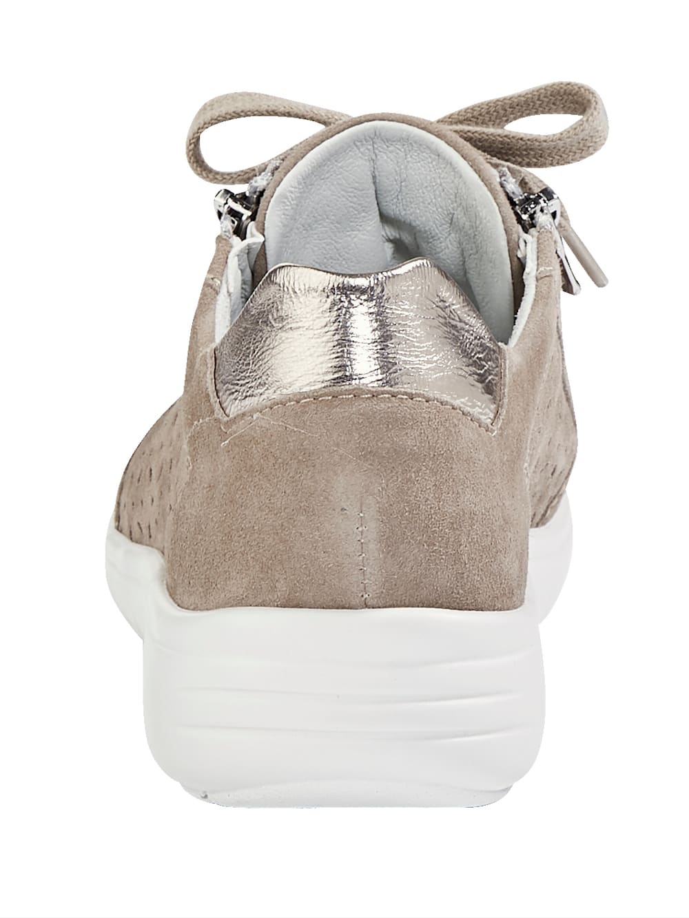 Vamos Schnurschuh mit Luftpolsterlaufsohle - Taupe