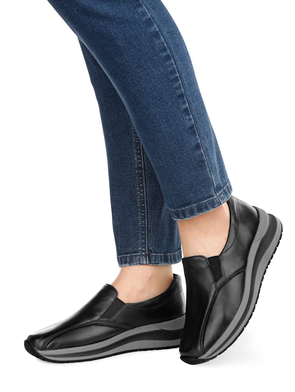 Vamos Slipper mit Shock-Absorber - Schwarz