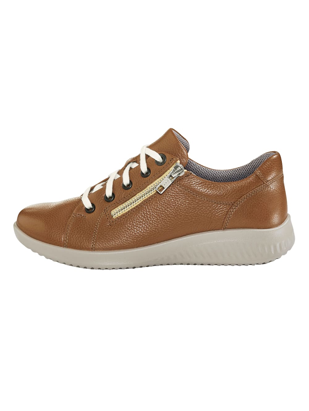 Vamos Schnurschuh mit atmungsaktiver Innenaustattung - Cognac
