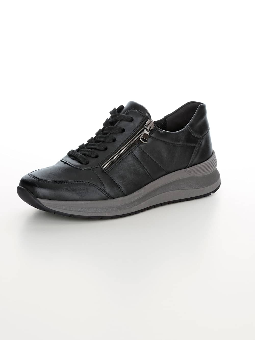 Vamos Schnurschuh mit Shock-Absorber - Schwarz