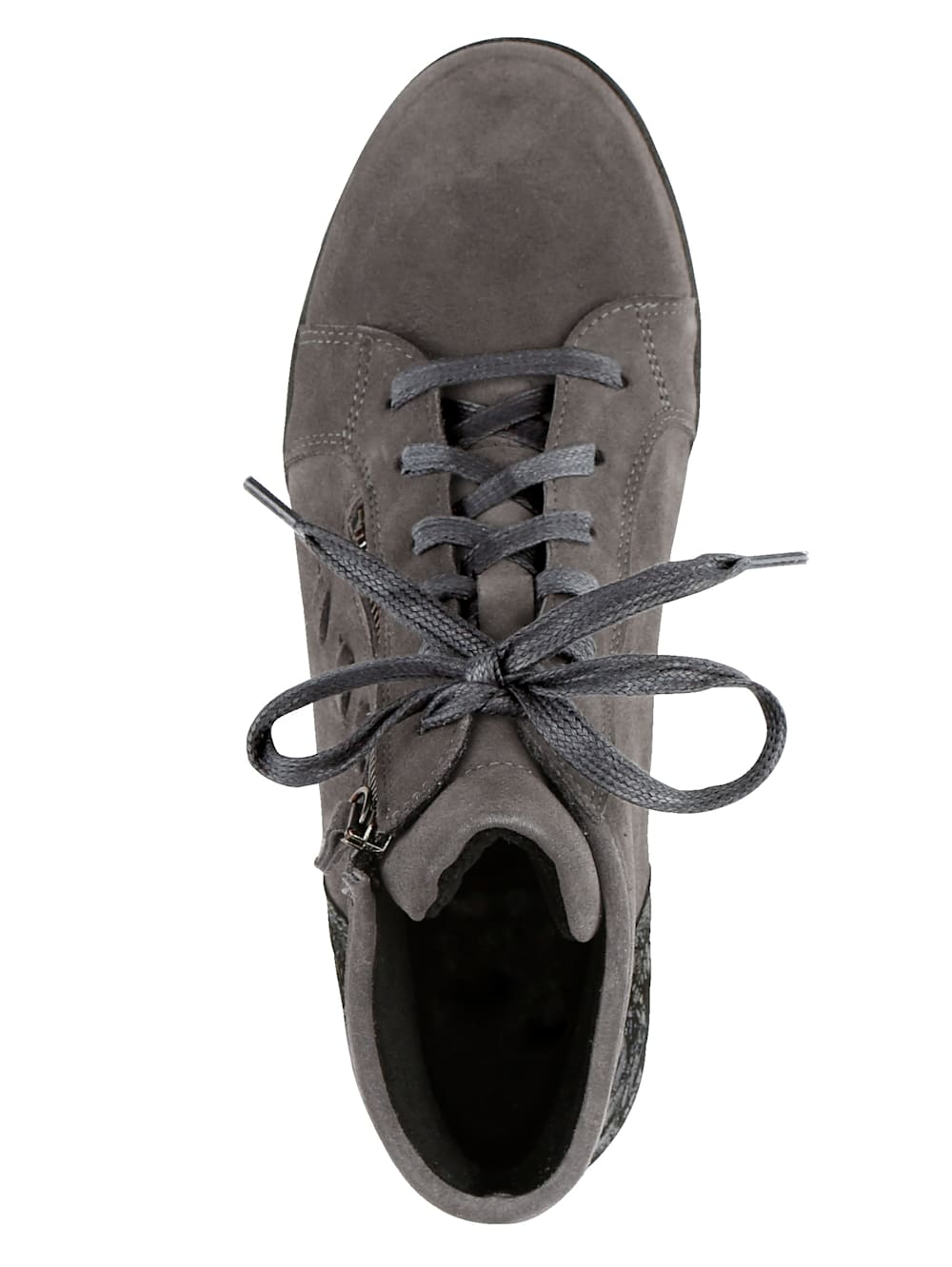 Vamos Stiefelette mit farblich abgesetzter Fersenkappe - Grau