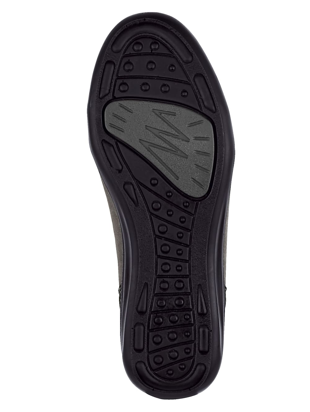 Vamos Stiefelette mit farblich abgesetzter Fersenkappe - Grau