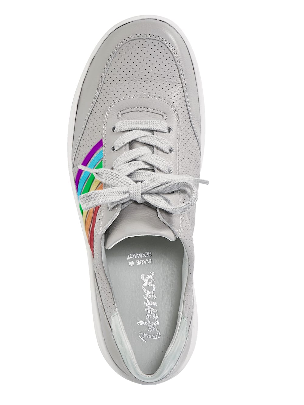 Vamos Schnurschuh mit Luftpolsterlaufsohle - Grau