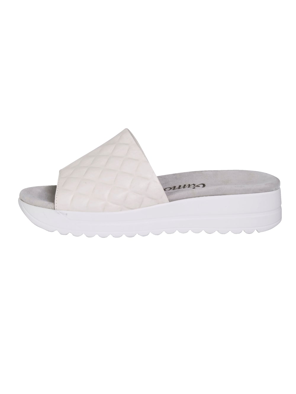 Vamos Pantolette mit Luftpolsterlaufsohle - Off-white
