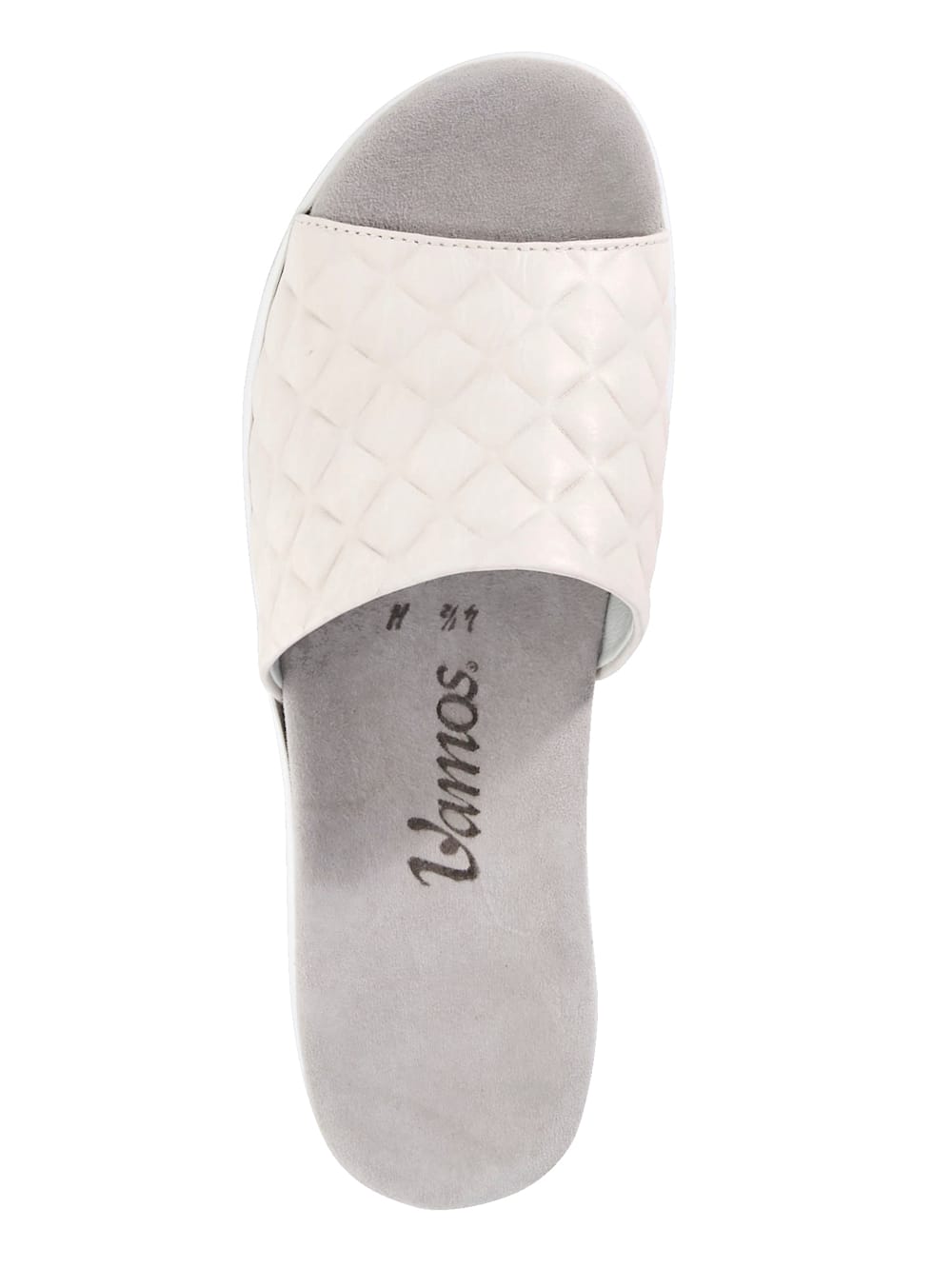 Vamos Pantolette mit Luftpolsterlaufsohle - Off-white