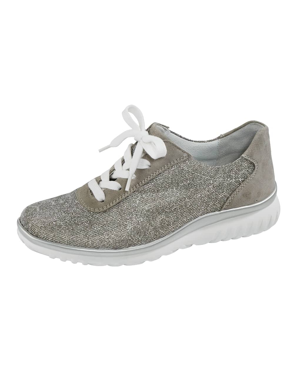 Vamos Schnurschuh - Taupe