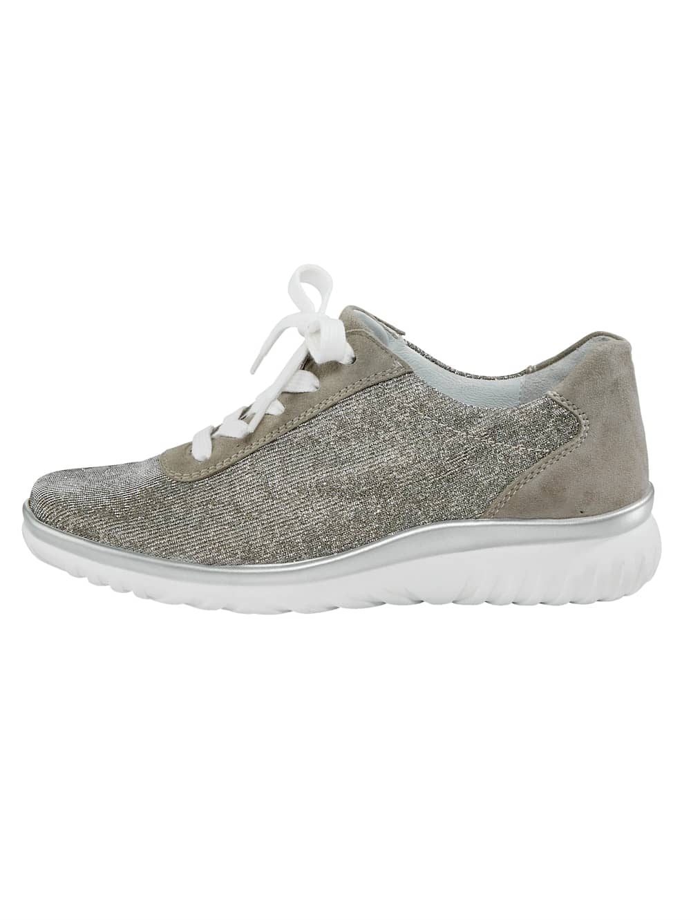 Vamos Schnurschuh - Taupe