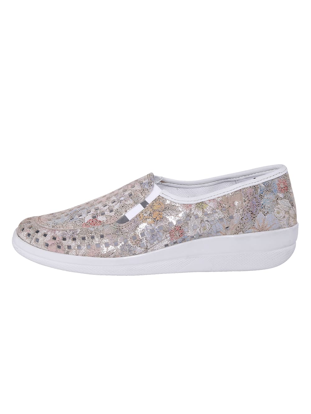 Vamos Slipper mit sommerlich luftigen Durchbruchen - Multicolor