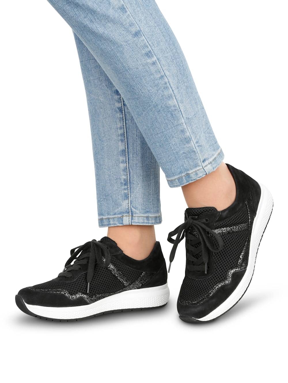 Vamos Sportschuh mit Shock-Absorber - Schwarz