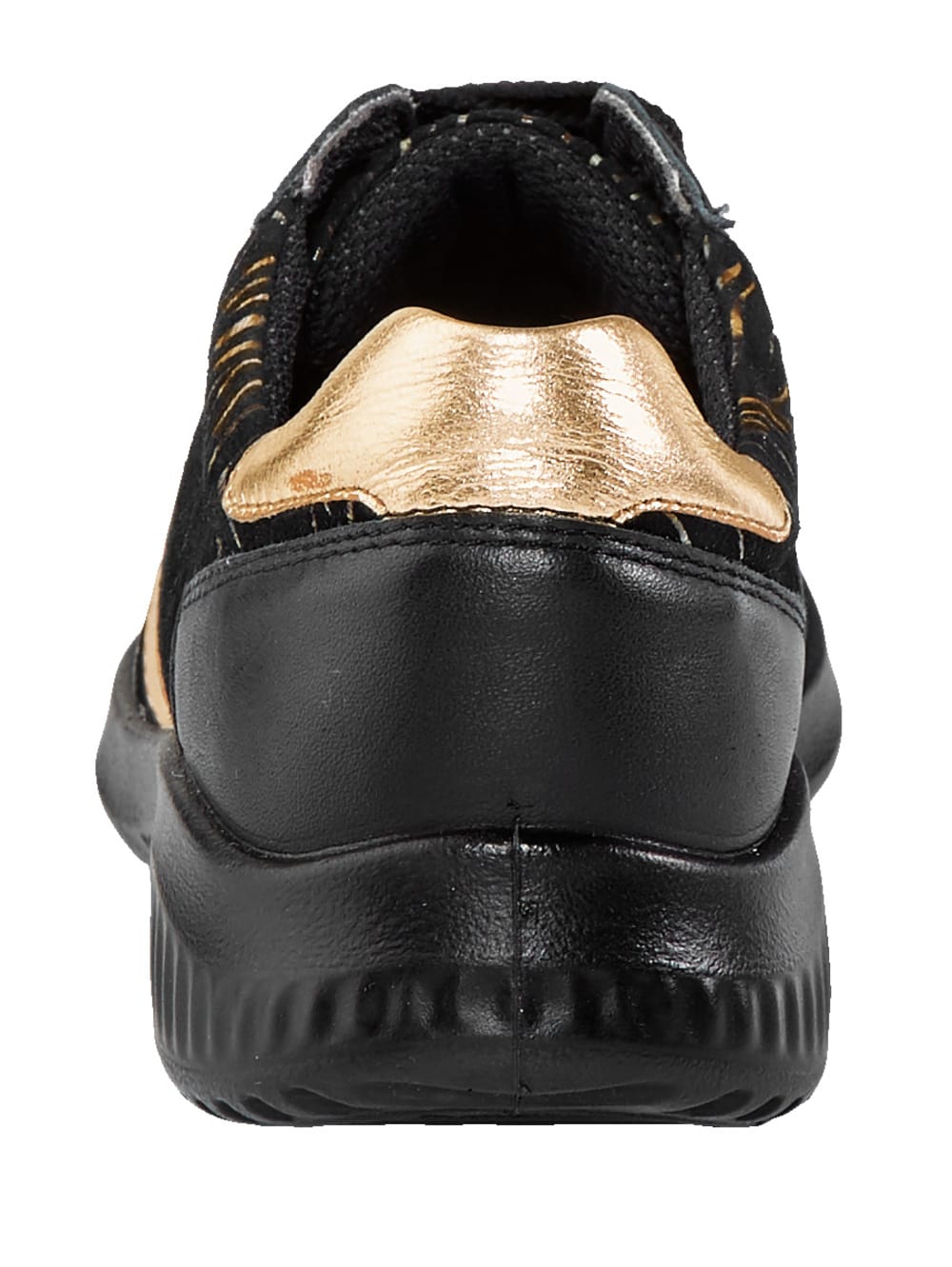 Vamos Schnurschuh mit Gold Details - Goldfarben