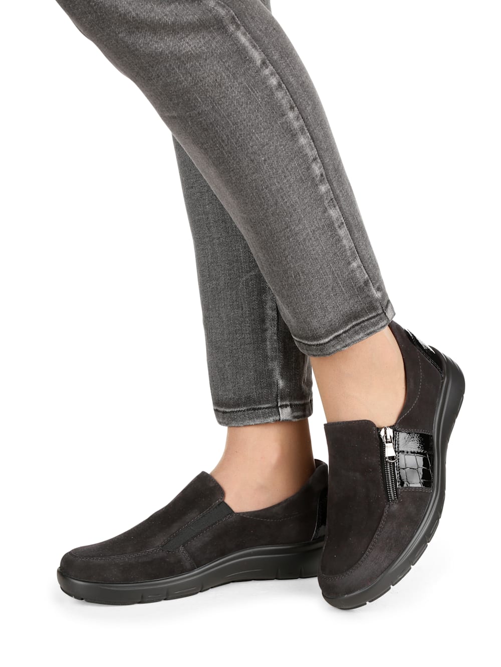 Vamos Slipper mit Shock-Absorber - Schwarz