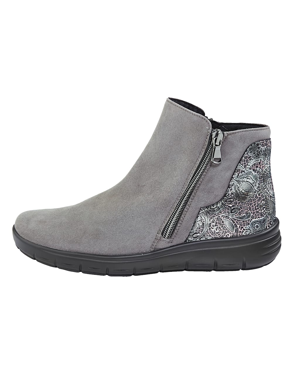 Vamos Stiefelette mit Luftpolsterlaufsohle - Grau