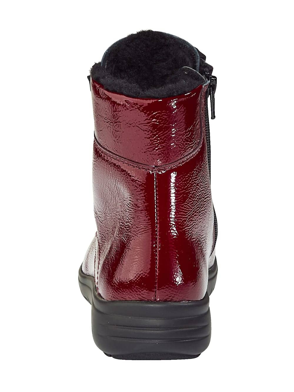 Vamos Schnurstiefelette mit Shock-Absorber - Bordeaux
