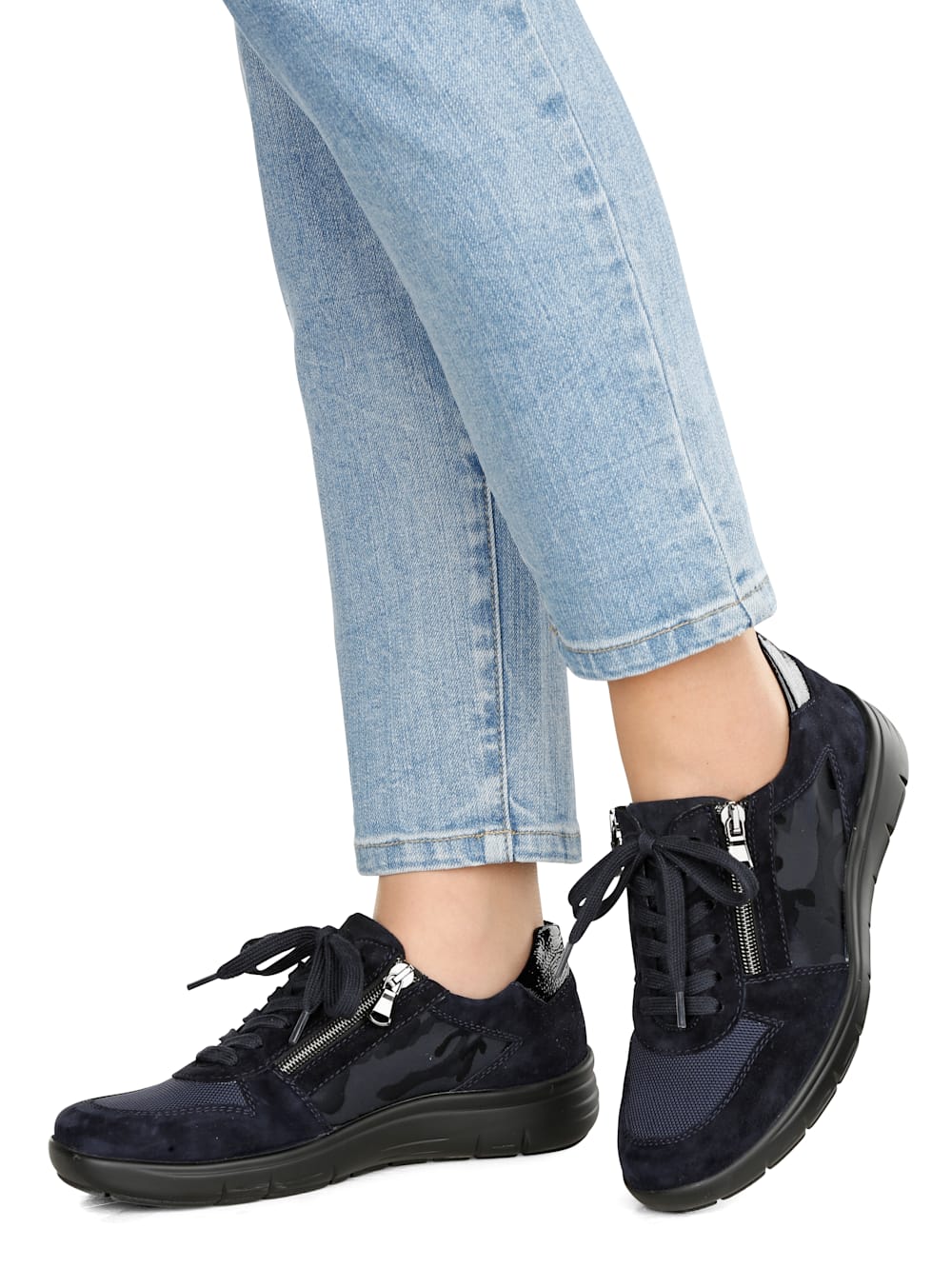 Vamos Schnurschuh mit Shock-Absorber - Dunkelblau