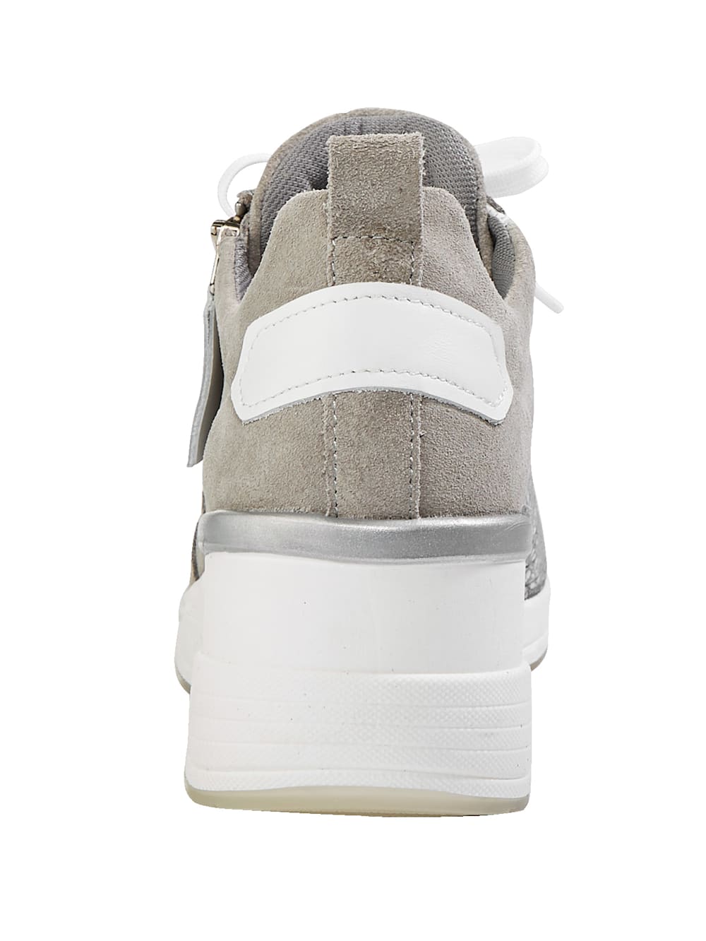 Vamos Schnurschuh mit seitlichem Reibverschluss - Creme-Weib