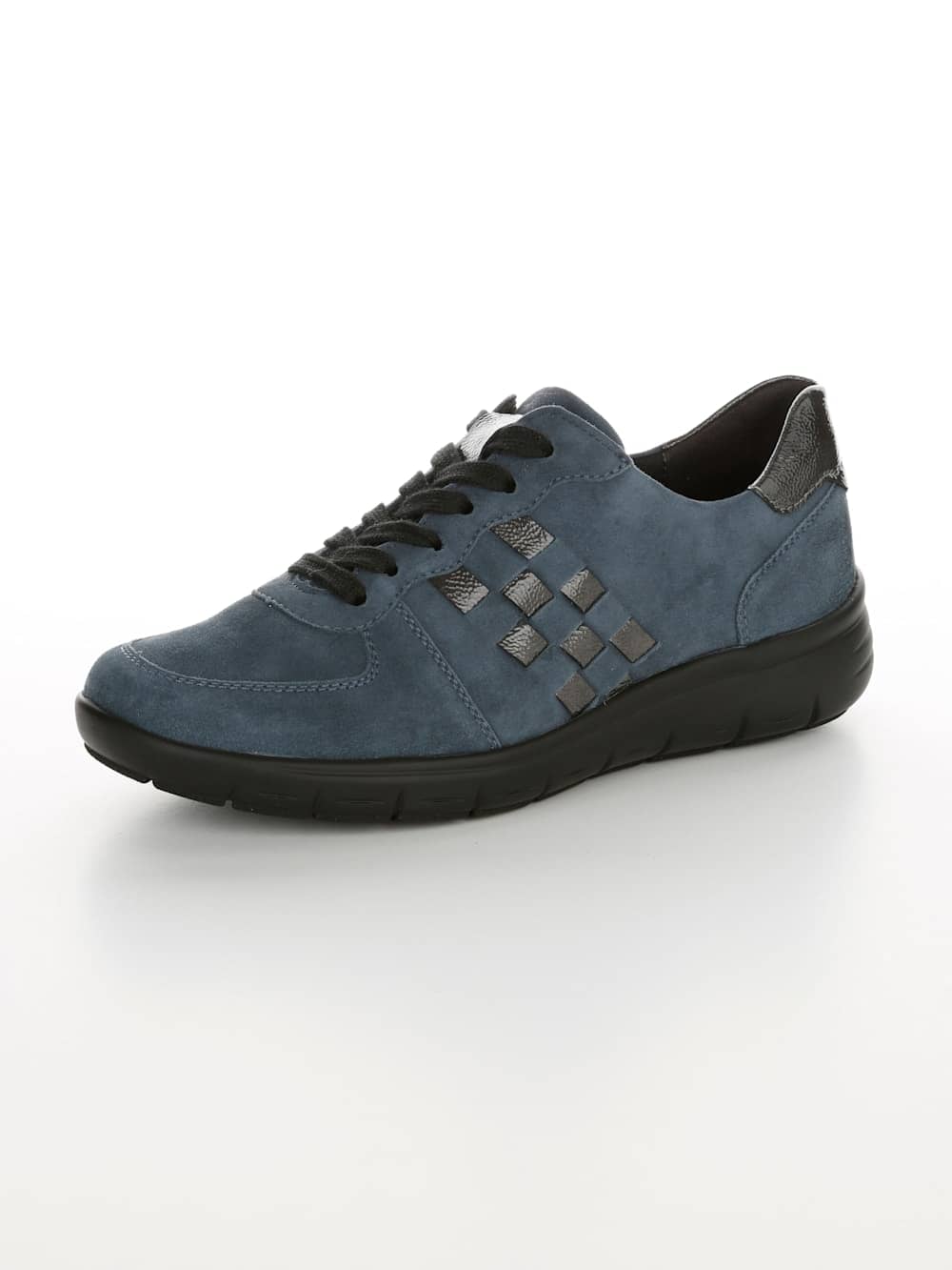Vamos Schnurschuh mit Luftpolsterlaufsohle - Azurblau